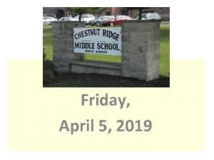 Friday April 5 2019 Cafeteria Menu Breakfast is