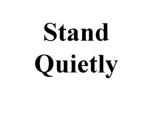 Stand Quietly Lesson 1 41 5 Multiplying and