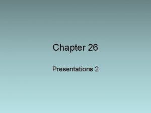 Chapter 26 Presentations 2 Minimum Wage Wage Floor