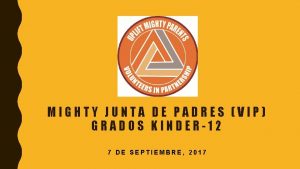 MIGHTY JUNTA DE PADRES VIP GRADOS KINDER12 7