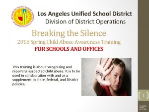 Los Angeles Unified School District Division of District