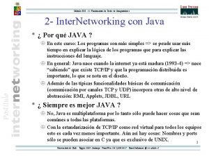 Mdulo ECI 11 Fundamentos de Redes de Computadores