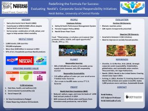 Redefining the Formula For Success Evaluating Nestls Corporate