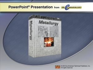Power Point Presentation Chapter 26 Powder Metallurgy Forming
