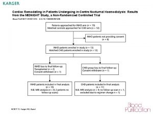 Cardiac Remodelling in Patients Undergoing inCentre Nocturnal Haemodialysis