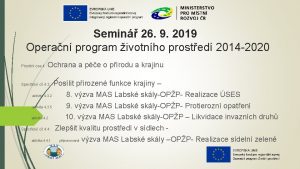 Semin 26 9 2019 Operan program ivotnho prosted