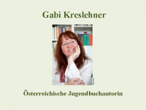 Martina Hartl Wien Gabi Kreslehner sterreichische Jugendbuchautorin Leben