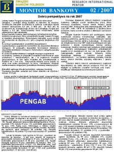 02 2007 Dobra perspektywa na rok 2007 Lutowy