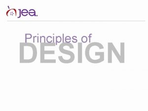 Principles of DESIGN PRINCIPLES TO KNOW Division Composition