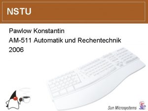NSTU Pawlow Konstantin AM511 Automatik und Rechentechnik 2006