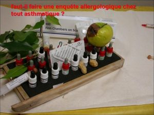 fautil faire une enqute allergologique chez tout asthmatique