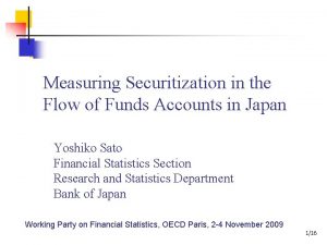 Measuring Securitization in the Flow of Funds Accounts