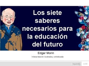 Los siete saberes necesarios para la educacin del