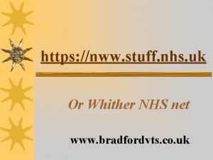 https nww stuff nhs uk Or Whither NHS