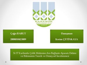 ar BARUT Danman 2008010423009 Kerim ETNKAYA St 37