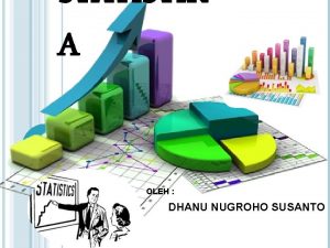 STATISTIK A OLEH DHANU NUGROHO SUSANTO HOME PENGERTIAN