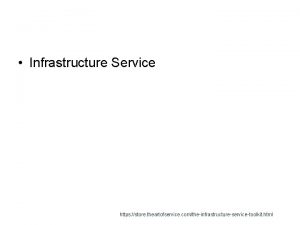 Infrastructure Service https store theartofservice comtheinfrastructureservicetoolkit html Capgemini