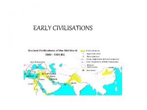 EARLY CIVILISATIONS EUPHRATES AND TIGRIS BIRTH 6000 B