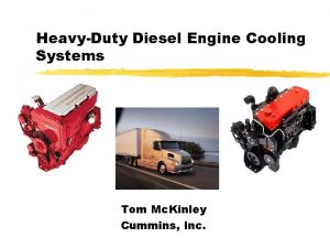 HeavyDuty Diesel Engine Cooling Systems Tom Mc Kinley