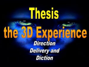 State Standards Vocabulary Thesis Defined Thesis of your