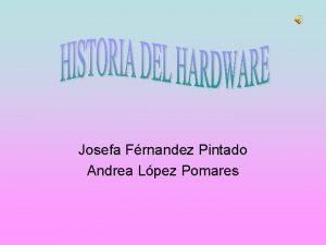Josefa Frnandez Pintado Andrea Lpez Pomares El trmino