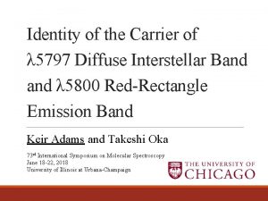 Identity of the Carrier of 5797 Diffuse Interstellar