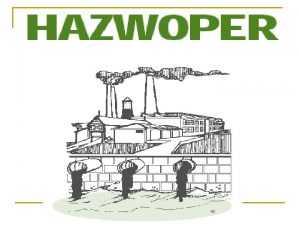 CHEMISTRY OF HAZARDOUS SUBSTANCES HAZWOPER 40 HOUR CHEMICAL