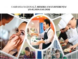 CAMPANIA NAIONAL MESERIA FACE DIFERENA 11 02 2020