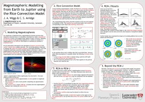 2 Rice Convection Model J A Wiggs C