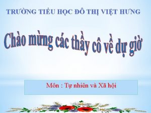 TRNG TIU HC TH VIT HNG Mn T