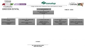 Colegio de Educacin Profesional Tcnica del Estado de