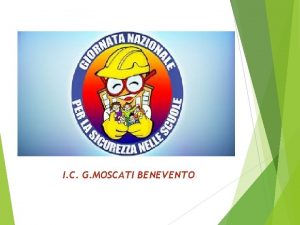 I C G MOSCATI BENEVENTO SEGNALI E AVVISI