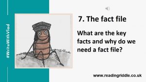 Writing the fact file Fact or fiction Fact