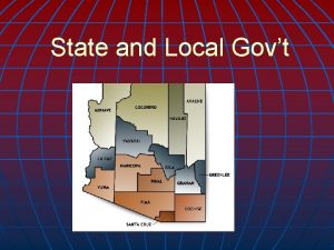 State and Local Govt State Constitutions n 1