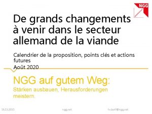 De grands changements venir dans le secteur allemand