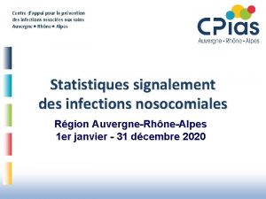 Centre dappui pour la prvention des infections associes