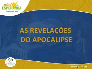 AS REVELAES DO APOCALIPSE No podemos negar a