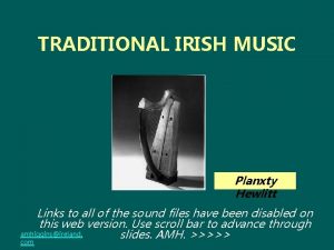 TRADITIONAL IRISH MUSIC Planxty Hewlitt Links to all