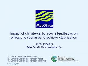 Impact of climatecarbon cycle feedbacks on emissions scenarios