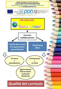 Ministero dell Istruzione dell Universit e della Ricerca