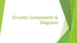 Circuits Components Diagrams Basic Circuit Components and Diagrams