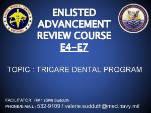 ENLISTED ADVANCEMENT REVIEW COURSE E 4 E 7