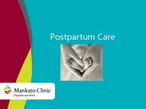 Postpartum Care Perineal Care Ice packs Sitz bath