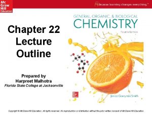 Chapter 22 Lecture Outline Prepared by Harpreet Malhotra