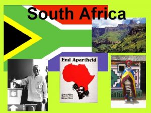 South Africa 1 Geography South Africa is at