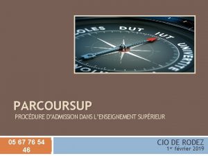 PARCOURSUP PROCDURE DADMISSION DANS LENSEIGNEMENT SUPRIEUR 05 67