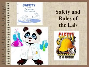 Safety and Rules of the Lab Safety Symbols