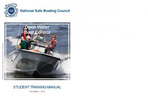 National Safe Boating Council Open Water Boat Control