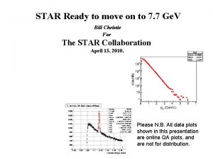 STAR Ready to move on to 7 7