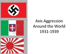 Axis Aggression Around the World 1931 1939 Manchuria